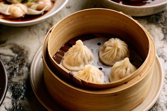 Pork xiao long bao.