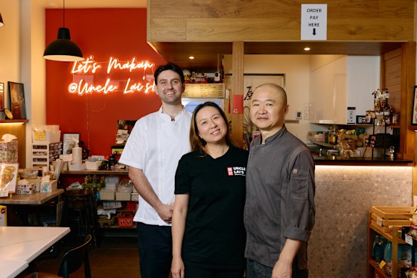 Uncle Lai’s Tom Piccirillo, Leen Lai and Kian Lai.