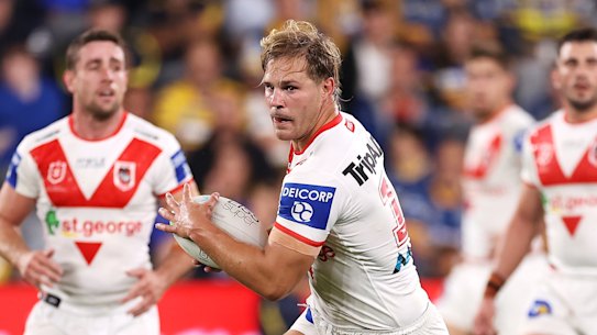 St George Illawarra forward Jack de Belin.