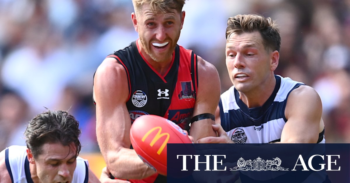 AFL 2022: Geelong Cats demolish Essendon Bombers but concerns over Jeremy Cameron injury - Vimarsana News