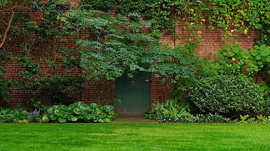 Inside the walled garden of the Melbourne Club