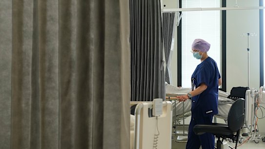 Generic hospital photos of John Fawkner Hospital in Moreland Friday 22 November 2024. Photo AFR/ LUIS ENRIQUE ASCUI
