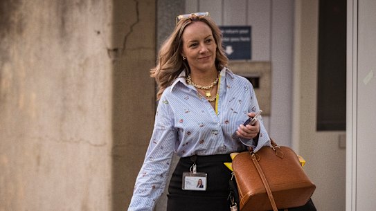 Renee Heath MP at Parliament House in 2025. 