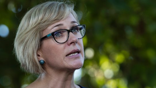 Zali Steggall launches her run for Tony Abbott's seat, Warringah, on Sunday. 