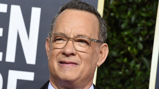 Tom Hanks, pictured, sent a typewriter to Corona De Vries, an eight-year-old from the Gold Coast.