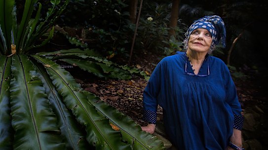 Wendy Whiteley, the wife and muse of the late artist Brett Whiteley, transformed a once derelict junkyard adjoining her home into a lush public garden.