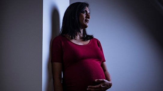 Dinushka O’Neill had two serious scares during her pregnancy with her first baby, and is urging women to seek help if they experience perinatal anxiety.