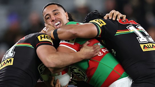 Keaon Koloamatangi has become the latest member of the bulging South Sydney casualty ward.