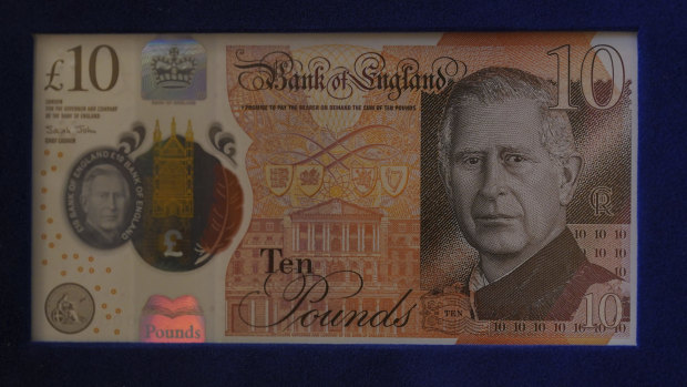 Banknotes featuring Charles will be rare as cash is no longer king