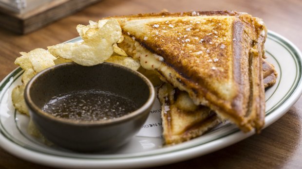 This molten kimchi jaffle will take you to Funkytown