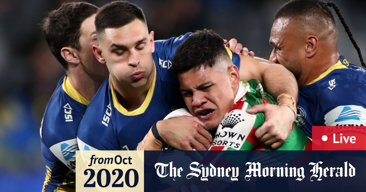 Nrl Finals 2020 Parramatta Eels V South Sydney Rabbitohs