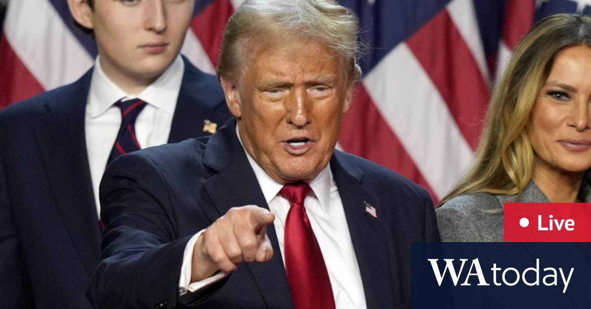 US election results 2024 LIVE Trump defeats Harris, set to 47th