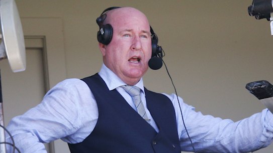 Racing Victoria has called time on Terry Bailey’s calling career.