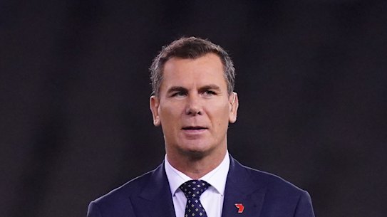 Wayne Carey says the white powder that fell out of his pocket at a Perth casino is not illegal.