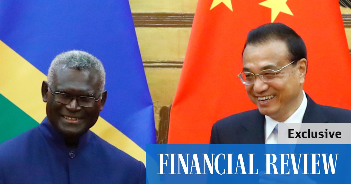China confirms 'policing' deal with Solomons - Vimarsana News