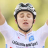 Australian wins brutal Giro stage as maglia rosa changes hands
