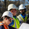 Venture Minerals on-ground team inspects the latest assays from drilling at its Jupiter project in WA’s Mid West region.