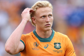 Carter Gordon was thrown to the wolves at last year’s Rugby World Cup.