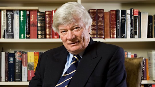 Australian-born human rights lawyer Geoffrey Robertson.