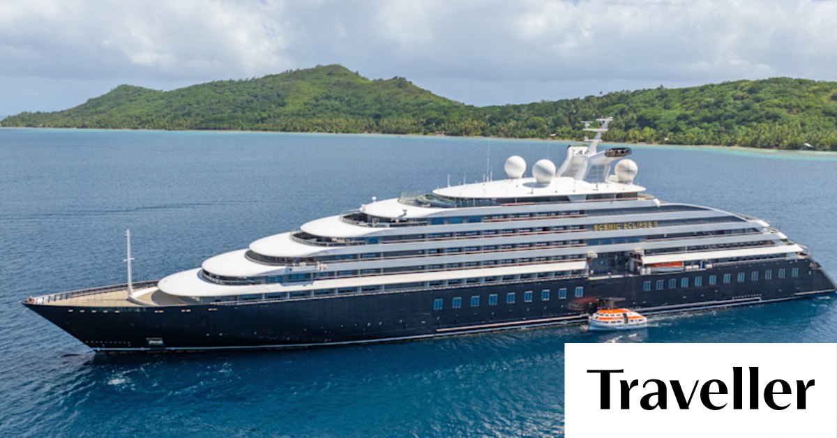 Scenic Eclipse II cruise ship arrives in Australia for the first time - Vimarsana News
