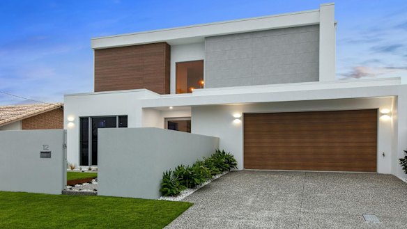 The Napalle Street house in Warana where this masthead understands a man was found stabbed to death.