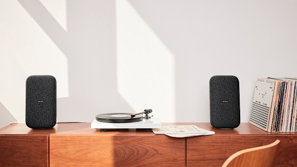 If you can afford two, the Max will wirelessly connect with a partner to make a stereo pair. A clever magnetic silicon base makes it easy to switch orientations.