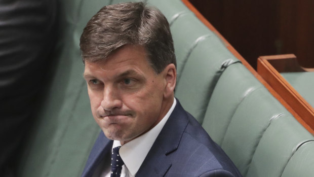 Minister for Energy and Emissions Reduction Angus Taylor.