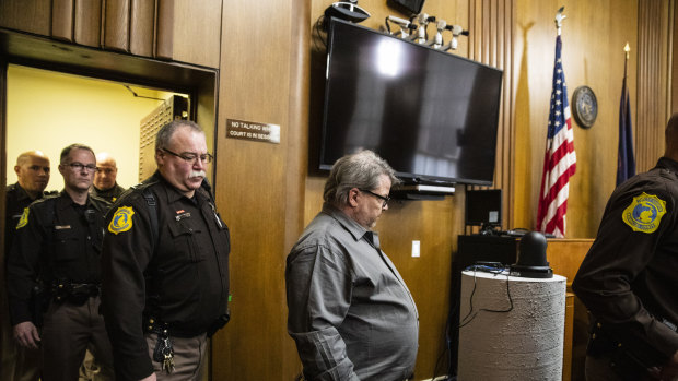 Jason Dalton enters the court room before pleading guilty.
