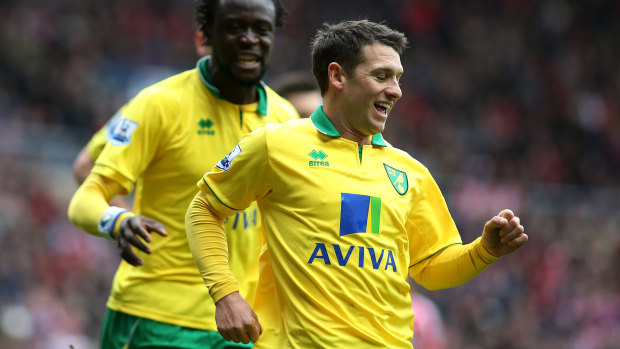 Proven performer: Wes Hoolahan spent 10 years with Norwich.