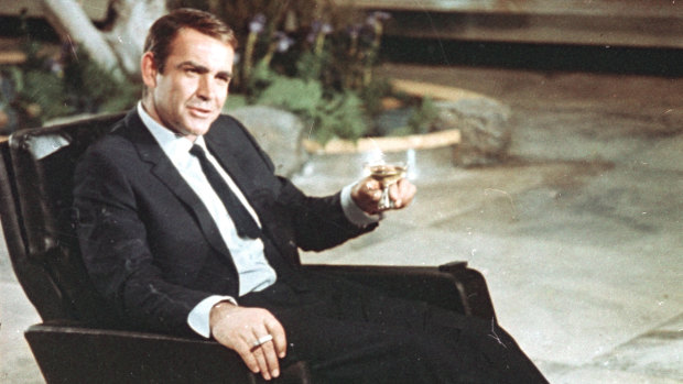 Shaken, not stirred: Sean Connery as James Bond.