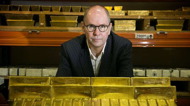 Perth Mint chief executive Richard Hayes.