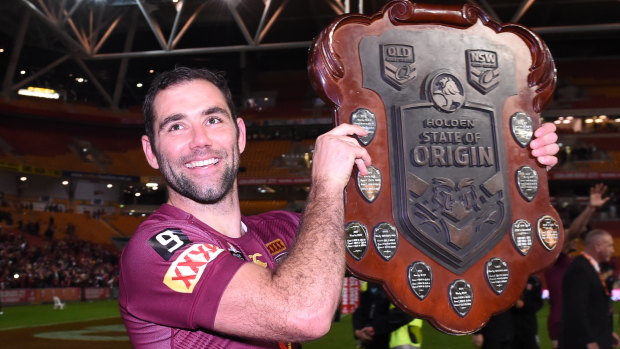 'I've had my time at this level': Cameron Smith was part of a golden era for the Queensland Origin team.