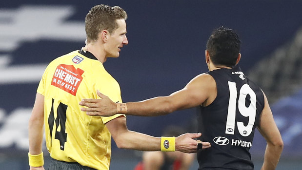 Will Carlton face back-to-back periods in quarantine?