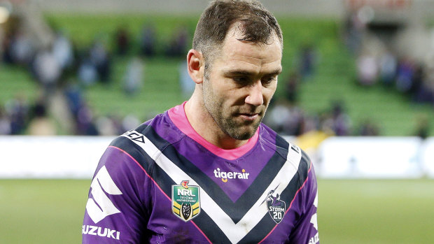 Yes we Cam: Storm skipper Cameron Smith will be rallying his teammates ahead of next week's clash against the Eels.