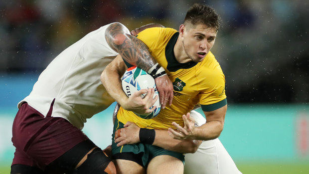 O'Connor, seen playing here against Georgia at the Rugby World Cup in Japan last year, made a successful comeback with Australia. 
