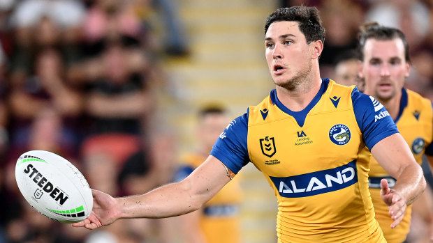 Mitchell Moses needs to lead by example for the Eels on Thursday.