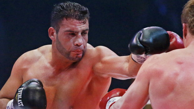 Cancelled: German boxer Manuel Charr (left)