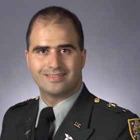 A 2003 image of Nidal Malik Hasan.