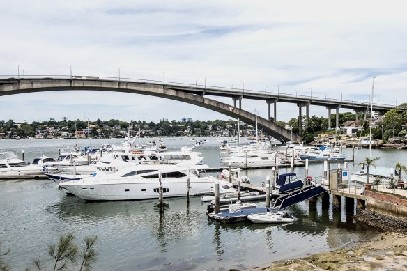 The Ruth Park’s problems happened near the Gladesville Bridge on Tuesday last week.