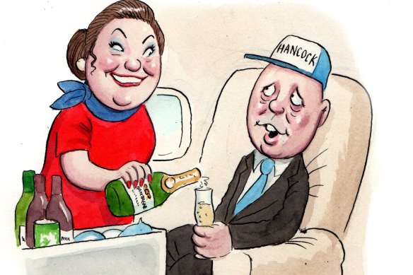 Gina Rinehart supported her favourite politicians like Peter Dutton.