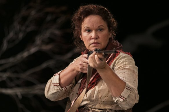 Managing to shoot before the pandemic shut down production: Leah Purcell in The Drover's Wife: The Legend of Molly Johnson.