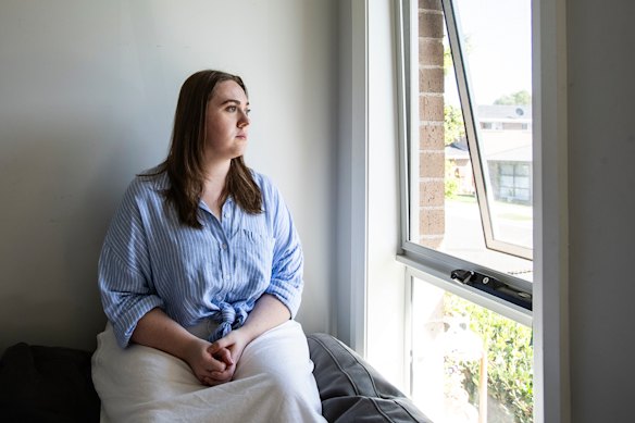 Cailey Thurlow, 24, said the window design blocks the breeze, contributing to the flat getting unbearably hot in summer.