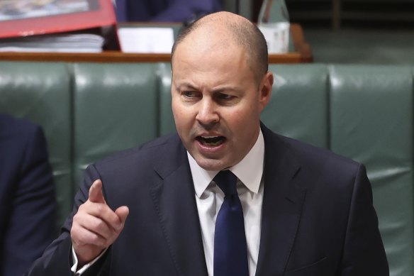 Treasurer Josh Frydenberg is unveiling the fifth Intergenerational Report in Melbourne.