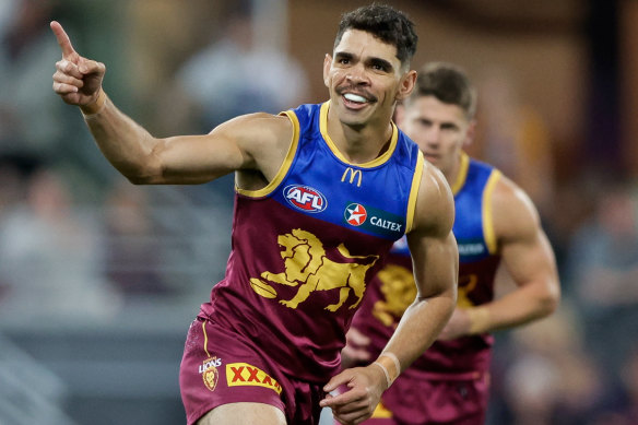 Charlie Cameron: Pivotal to the Brisbane Lions.