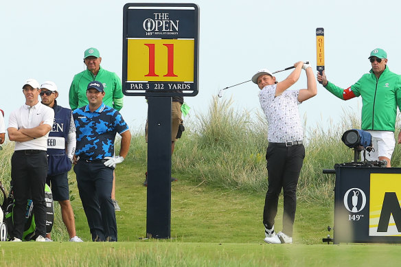 Cameron Smith went into the last round of The Open with an outside chance.