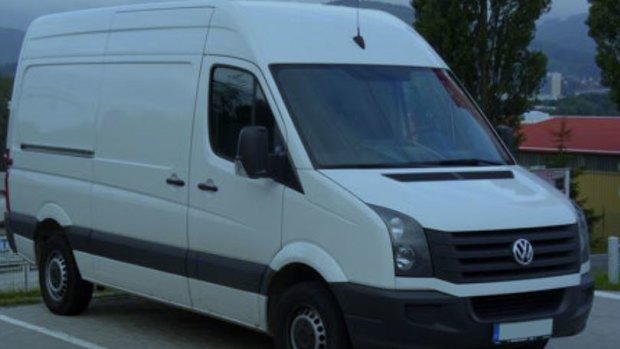 Cherie Coutts was last seen getting into a white van, similar to the one pictured, driven by a man known to her.