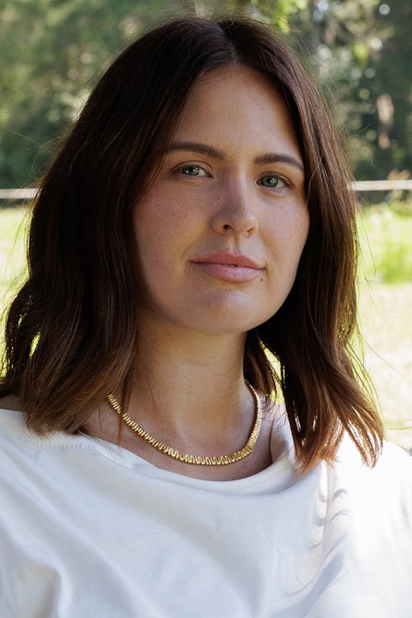Jesinta Franklin with daughter Tallulah in a Mother’s Day campaign for jewllery brand Saint Valentine. 