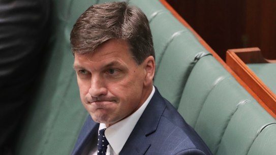 Minister for Energy and Emissions Reduction Angus Taylor.