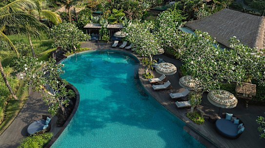 Mandapa, a Ritz-Carlton Reserve, guarantees both sanctuary and stunning views.