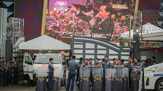 A video recording of Apollo Quiboloy was streamed inside his megachurch compound in Davao City.